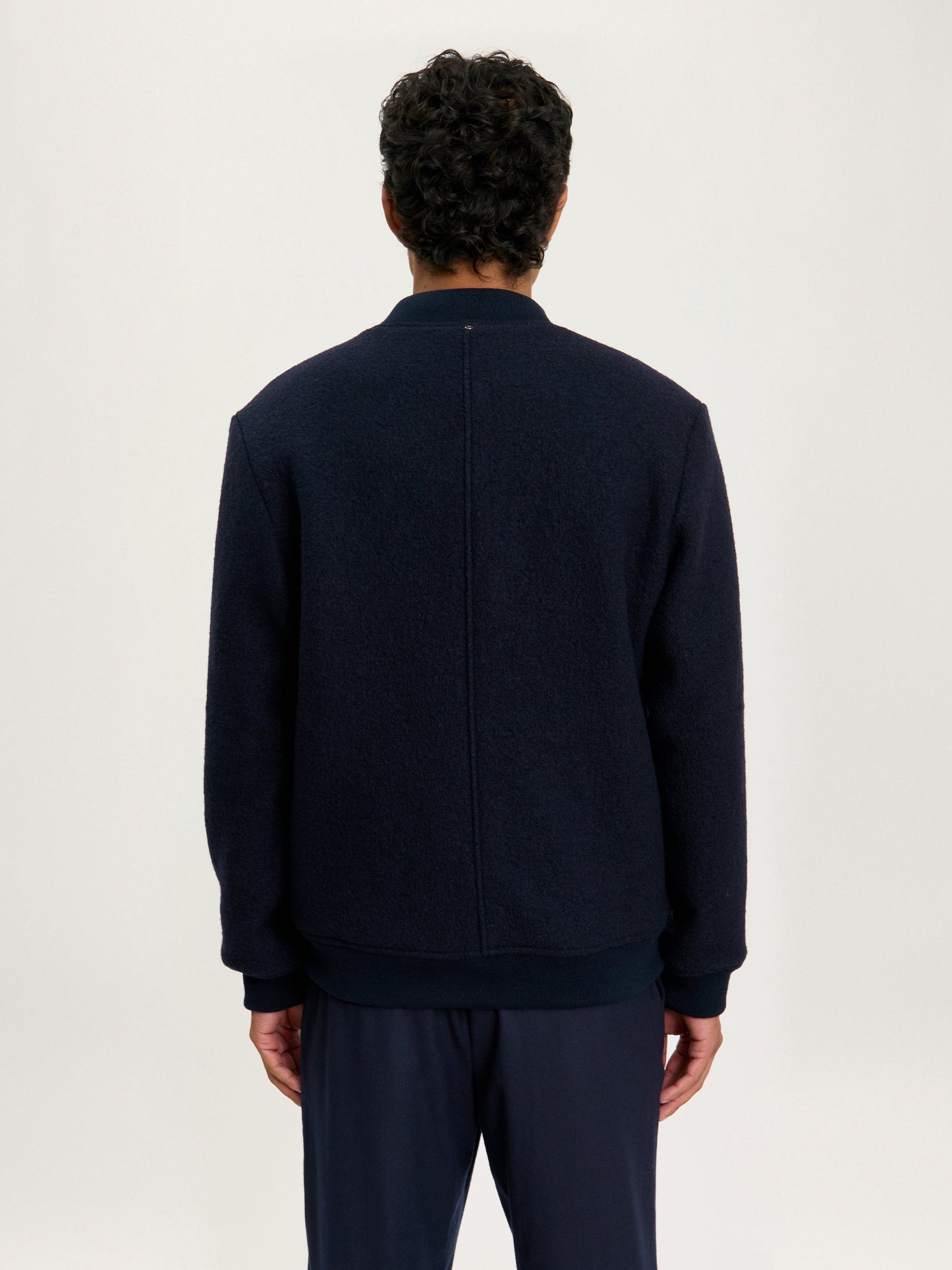Chaqueta bomber Cloudwool en azul marino