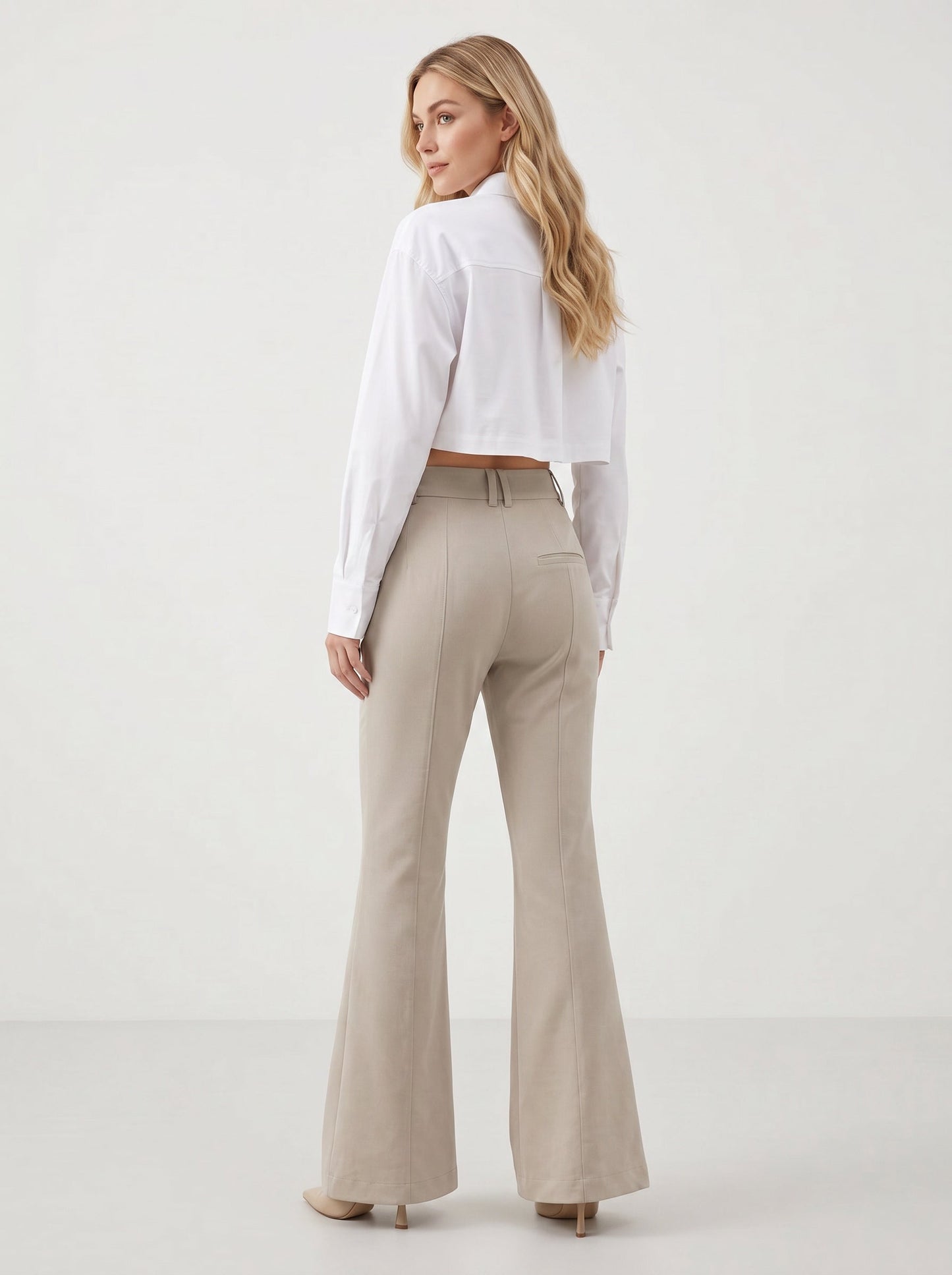 Pantalones acampanados - Estilo y corte de pierna ancha favorecedor