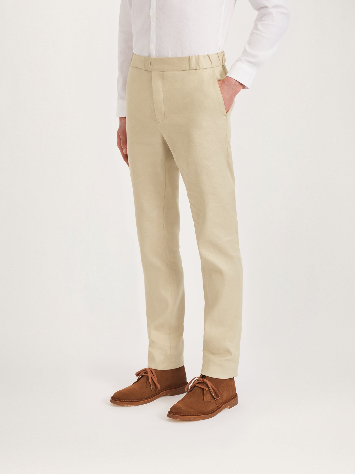 Pantalones de lino 24 - Arena
