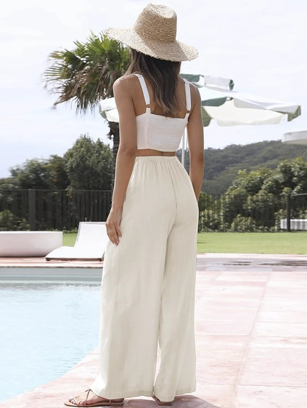 Amalia - Pantalón de Lino