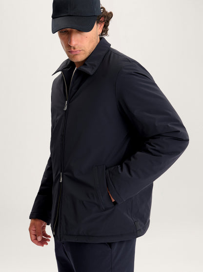 La chaqueta térmica de 360° en azul marino