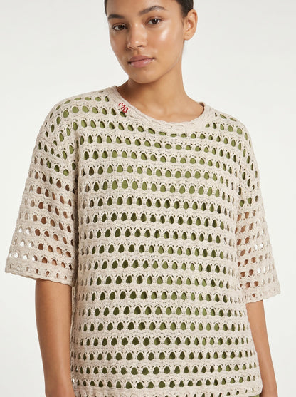 Camiseta de punto cómoda