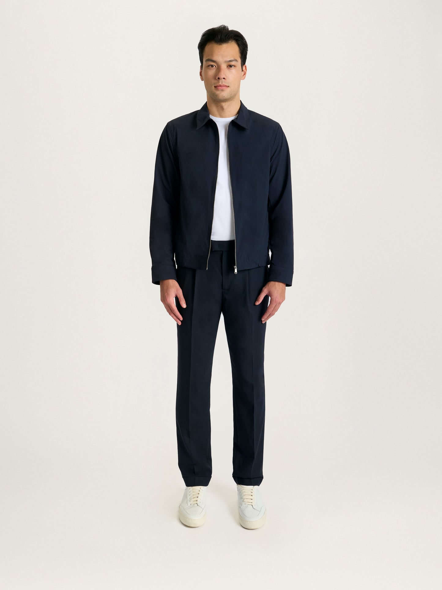 La chaqueta 360° en azul marino