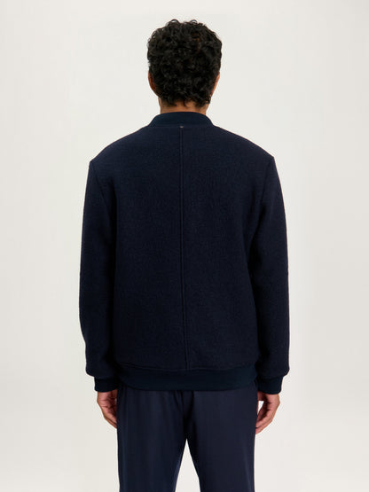 Chaqueta bomber Cloudwool en azul marino