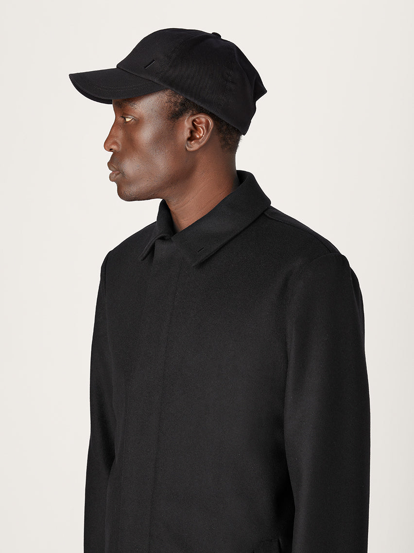 La gorra - negro | algodón orgánico