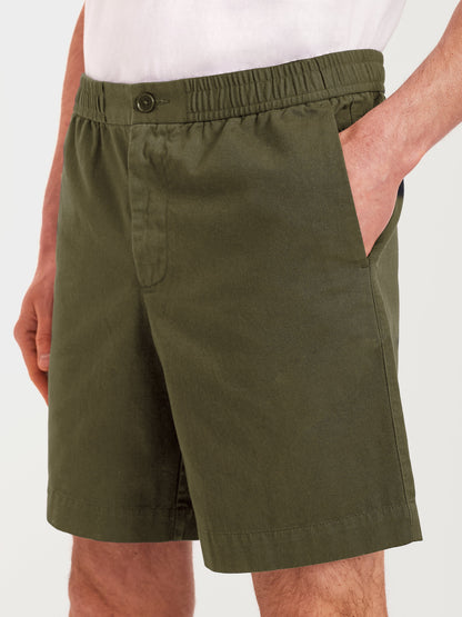 Los shorts fáciles — Cypress Olive | Algodón