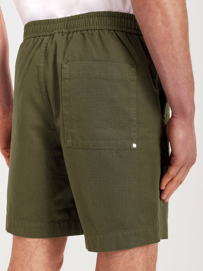 Los shorts fáciles — Cypress Olive | Algodón