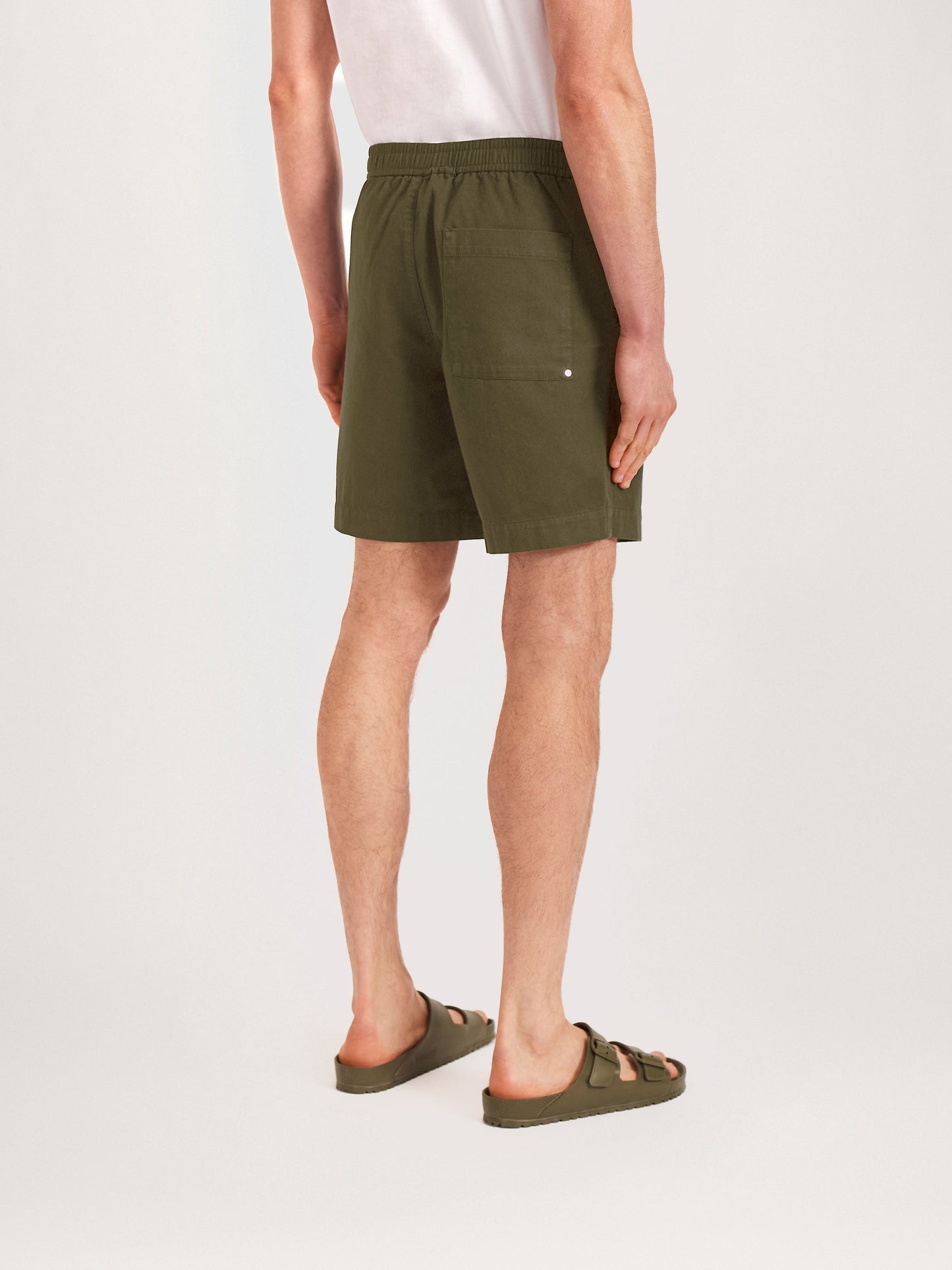 Los shorts fáciles — Cypress Olive | Algodón