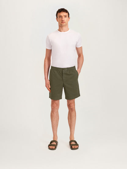 Los shorts fáciles — Cypress Olive | Algodón