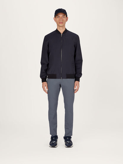 Chaqueta bomber Hydrowool azul marino