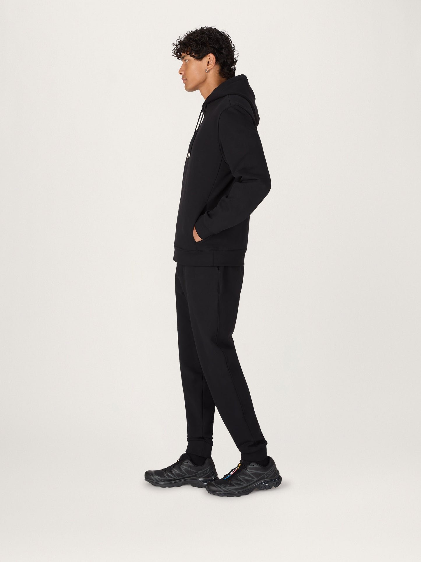 Sudadera con capucha The Icon - Negro - Algodón orgánico