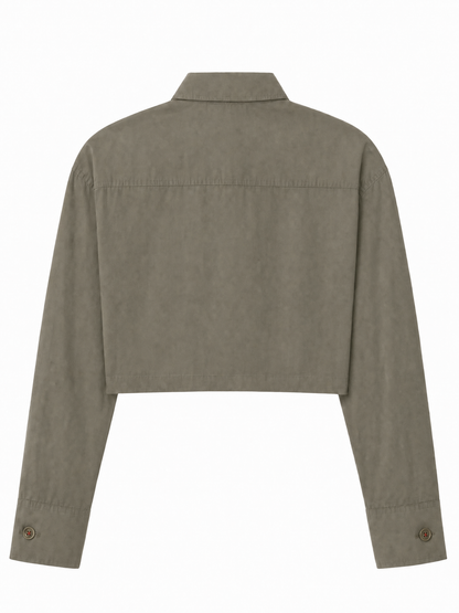 Camisa corta chic