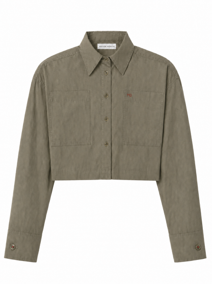 Camisa corta chic
