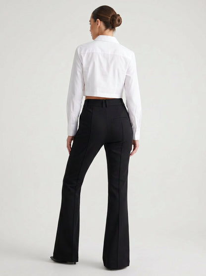 Pantalones acampanados - Elegantes, de inspiración vintage, de pierna ancha