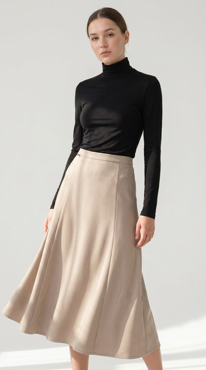 Falda chic para un estilo diario sin esfuerzo