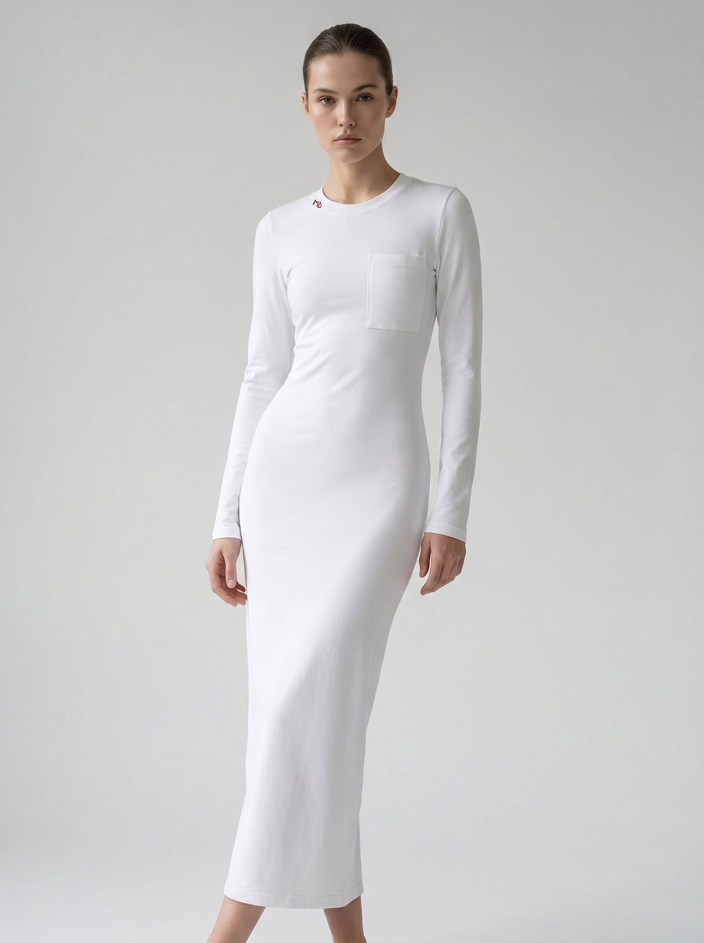 Vestido de jersey chic para uso diario
