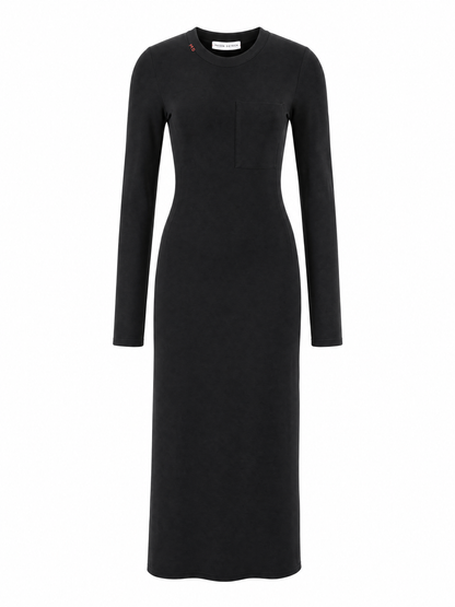 Vestido de jersey chic - punto suave y elástico