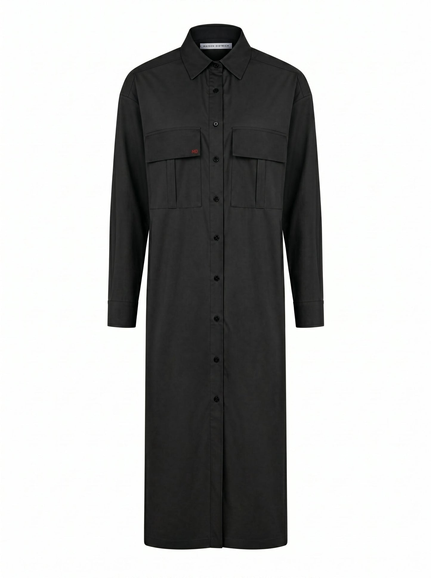 Vestido tipo camisa elegante y sin esfuerzo