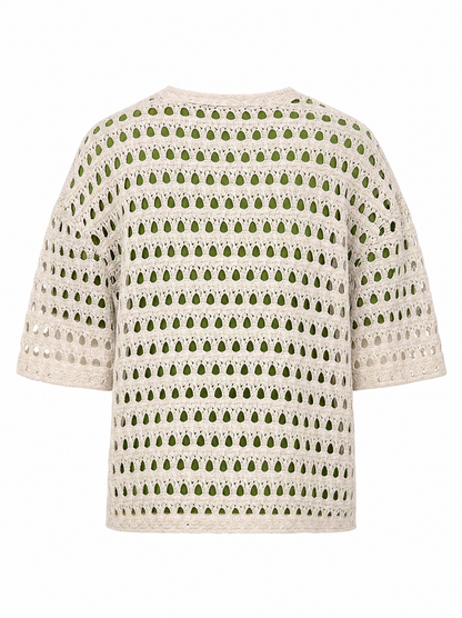 Camiseta de punto cómoda
