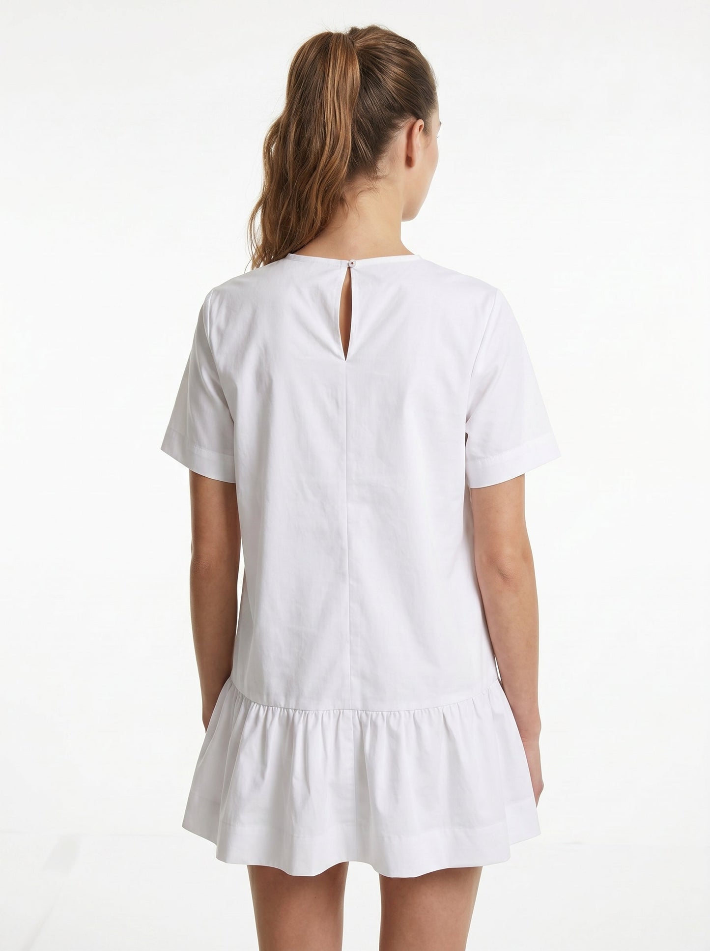 Vestido de algodón elegante - ligero, transpirable y cómodo