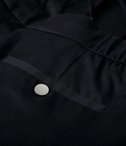 Pantalón de corte regular 24 en algodón negro elástico